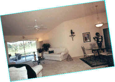 Furnished Model: living- and diningroom